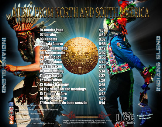 Indians Blend – CD by Alexandro Querevalú (World Music Album)