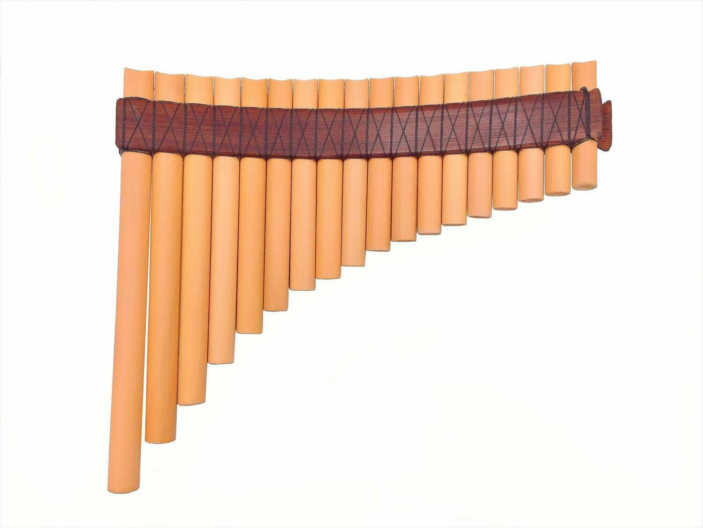 Pan Flute Professional 18 Notes – Hand Made with Corks
