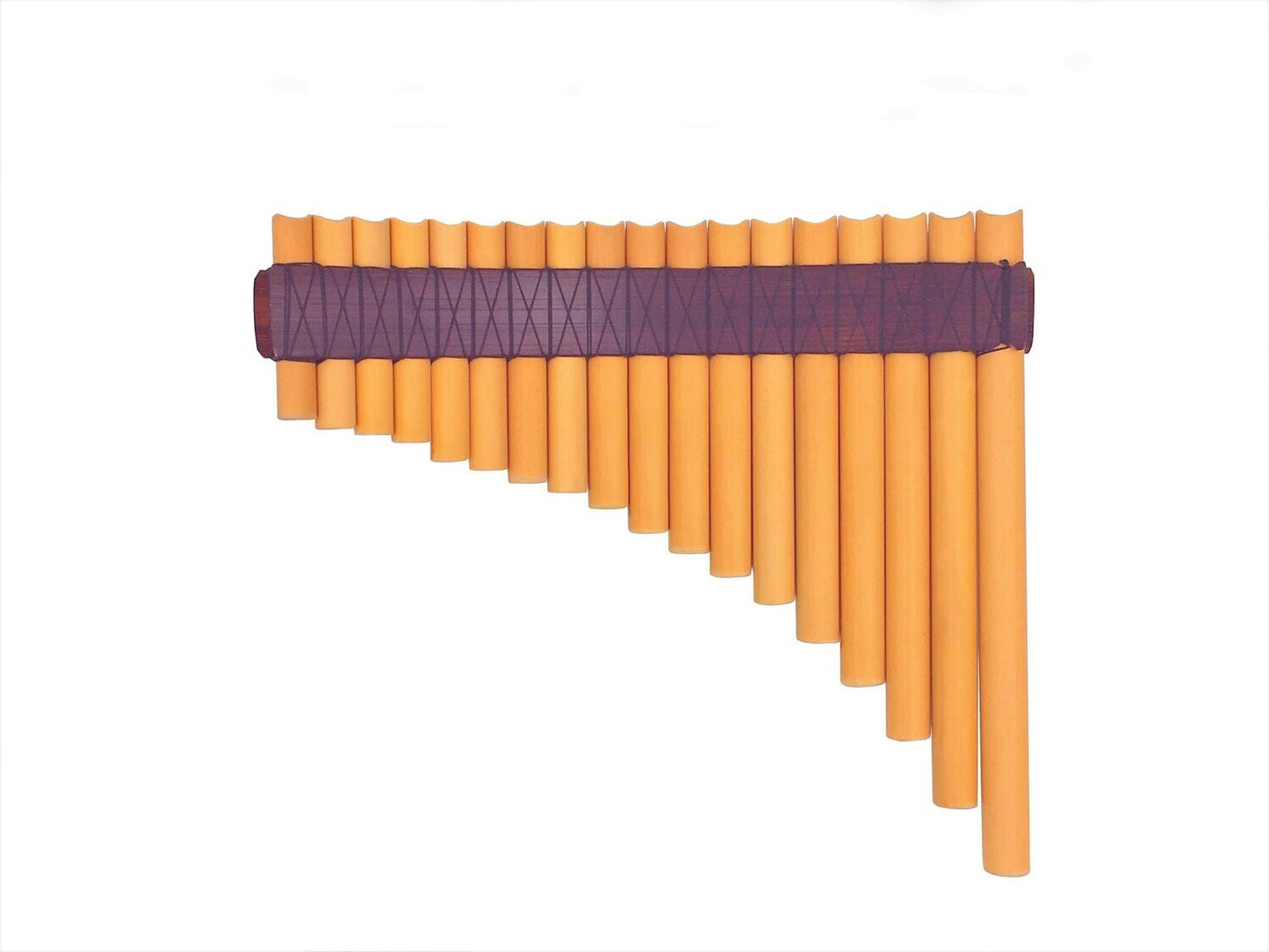 Pan Flute Professional 18 Notes – Hand Made with Corks