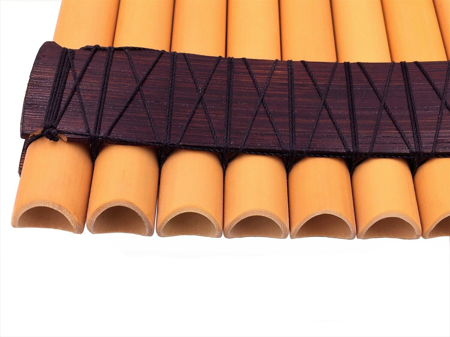 Pan Flute Professional 18 Notes – Hand Made with Corks