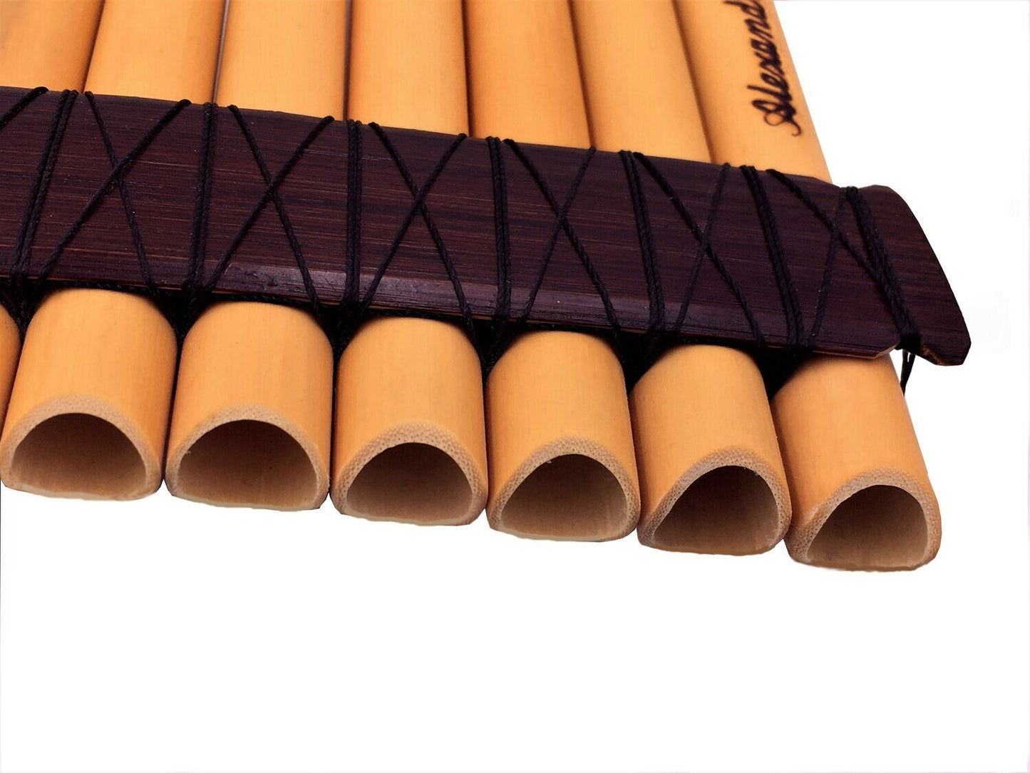 Pan Flute Professional 18 Notes – Hand Made with Corks