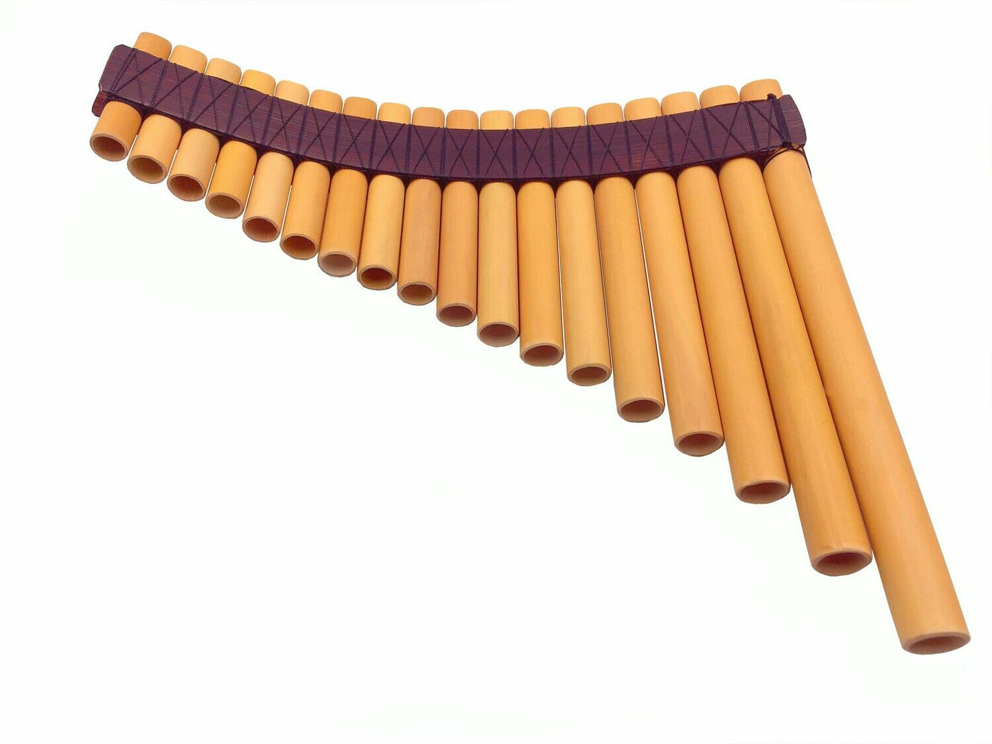 Pan Flute Professional 18 Notes – Hand Made with Corks