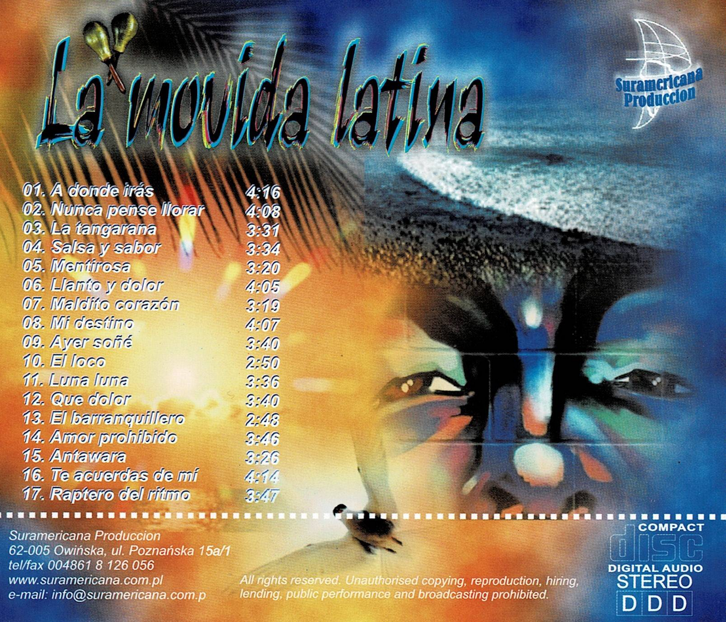 La Movida Latina – CD by Alexandro Querevalú (World Music Album)